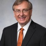 Photo of UF President Kent Fuchs. Links to profile page.